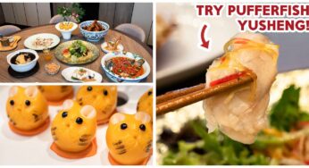 Si Chuan Dou Hua Has 20% Off CNY Dishes, Including Tiger Nian Gao And Pufferfish Yusheng With Edible Flowers