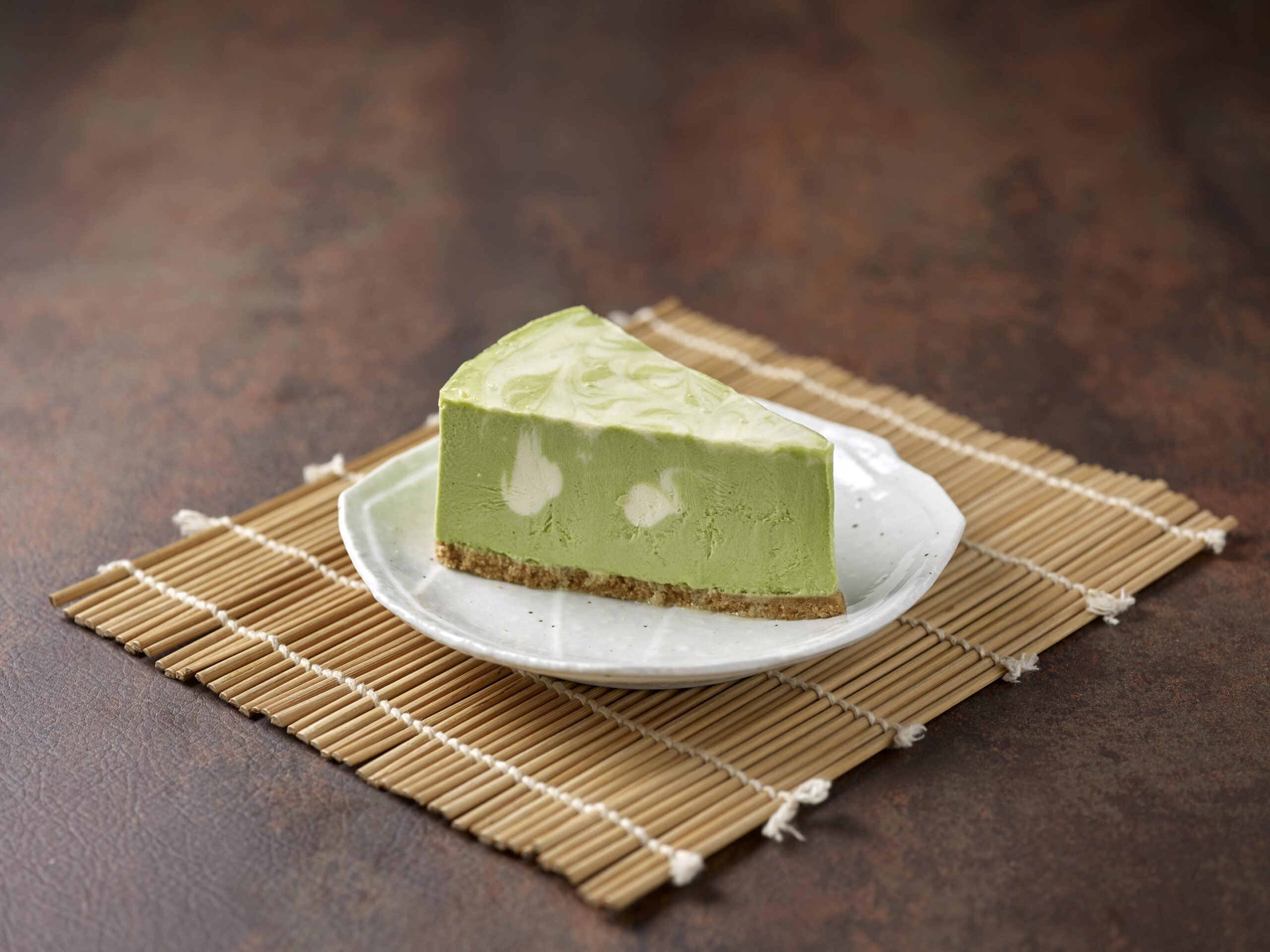 sushi tei - Matcha Tofu Cheesecake-min