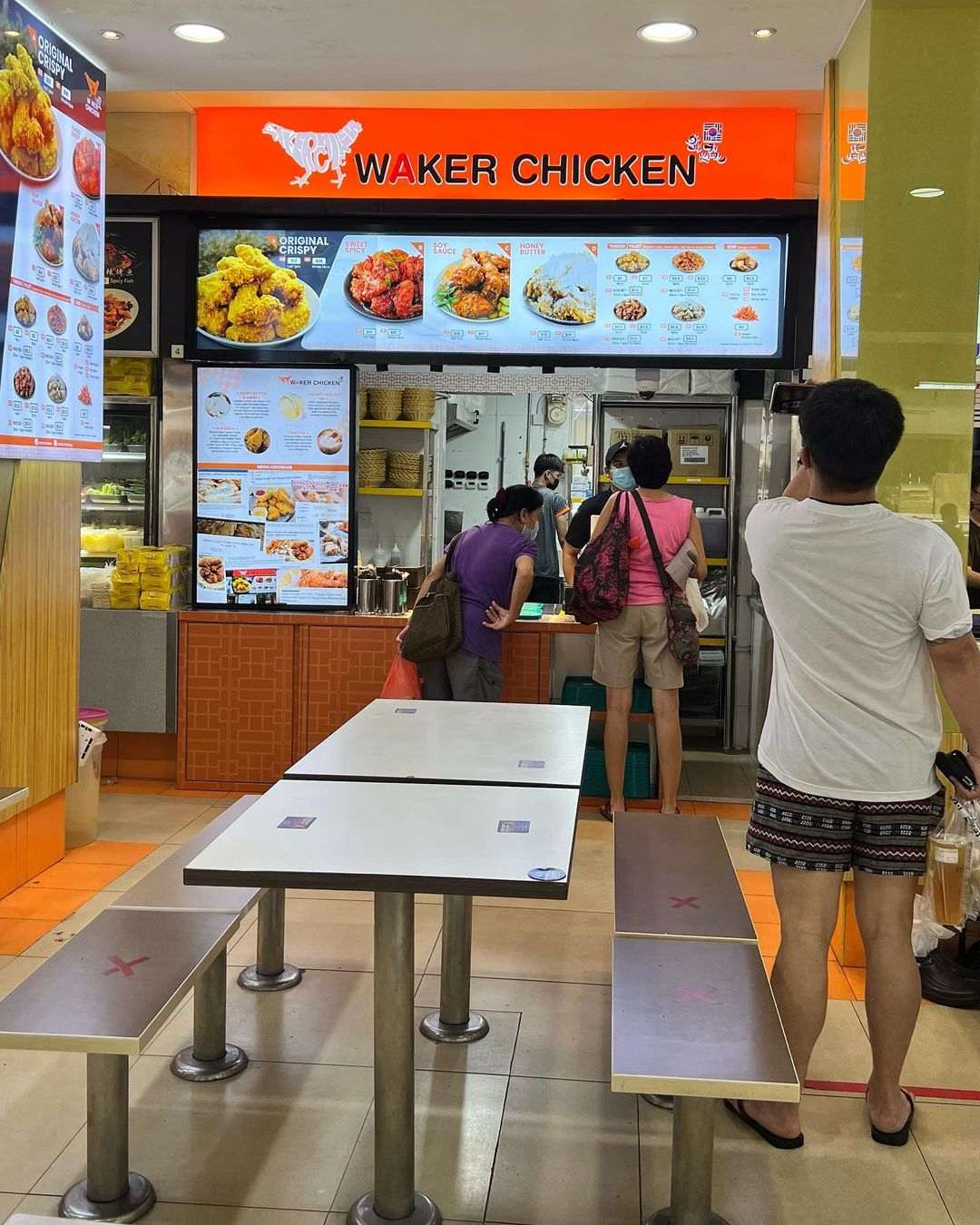 waker chicken hawker stall