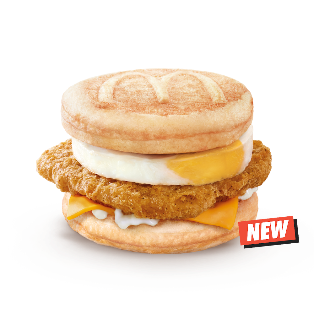 Chicken McGriddles® with Egg (Credit McDonald’s Singapore)