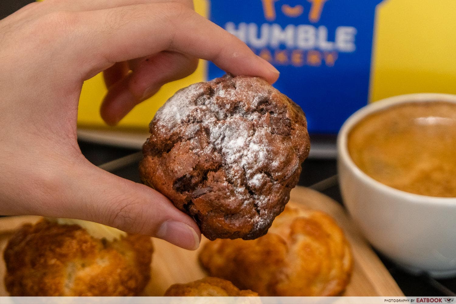 Double Chocolate Kaffir Lime Scone