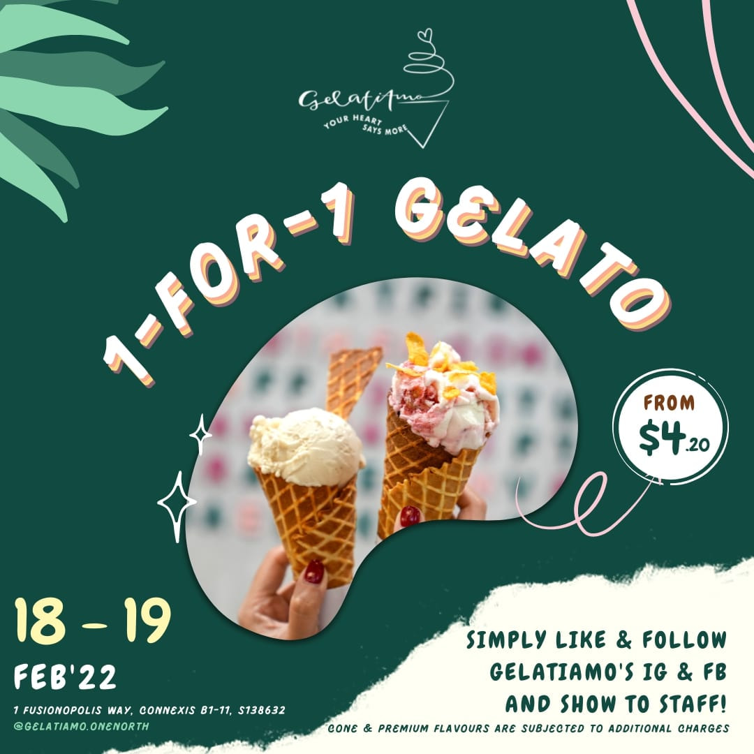 GelatiAmo 1for1 Gelato