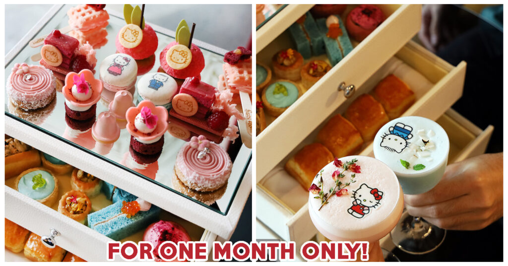 HELLO KITTY AFTERNOON TEA FAIRMONT HOTEL SINGAPORE