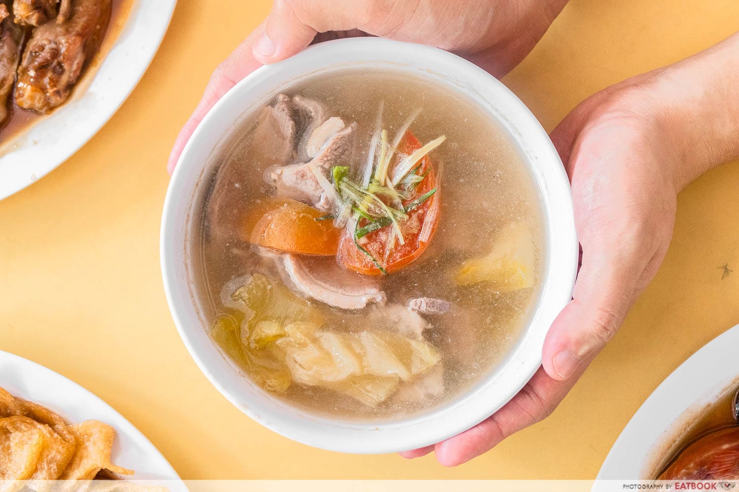 Salted Vegetable Duck Soup