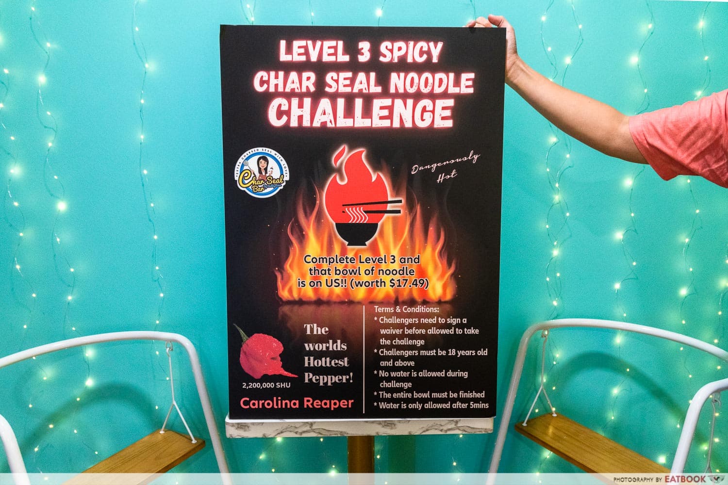 Spicy Char Seal Noodle Challenge