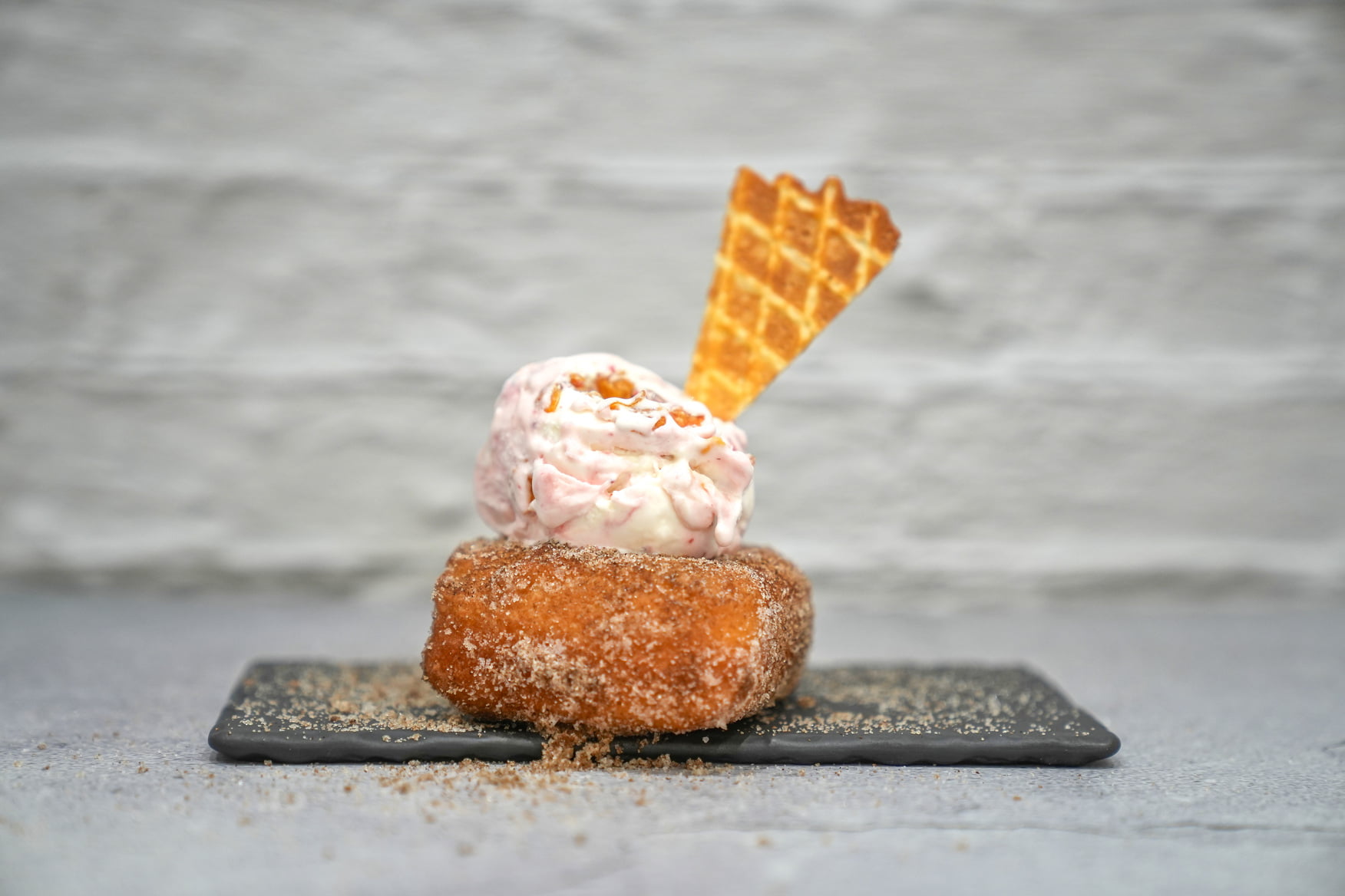 Square Gelato Doughnut