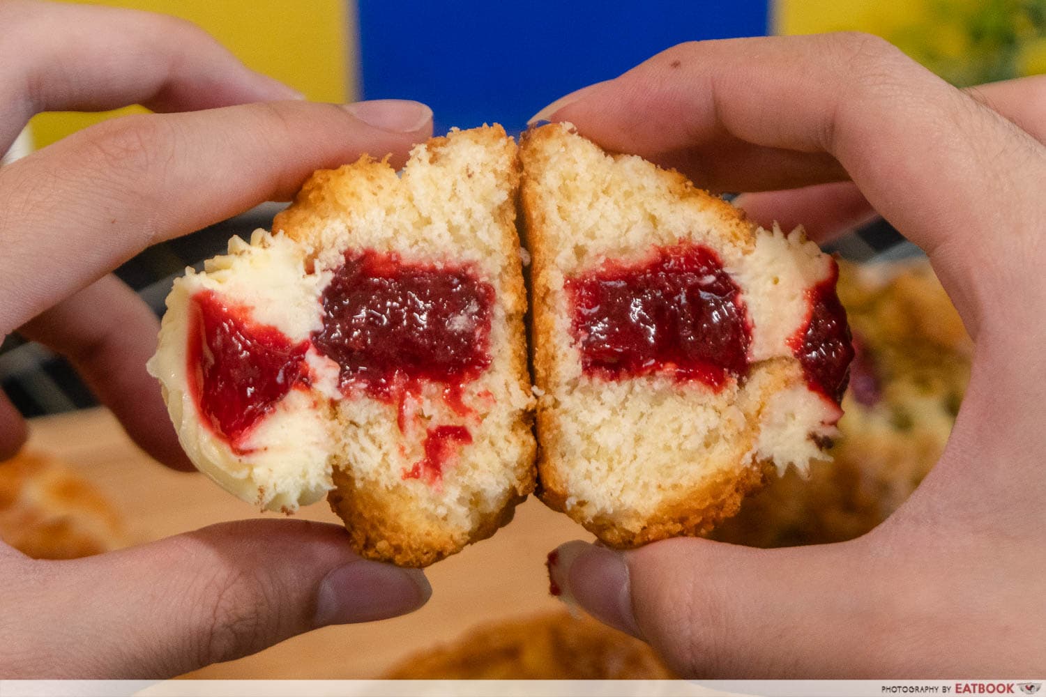 Strawberry Cream Cheese Scone