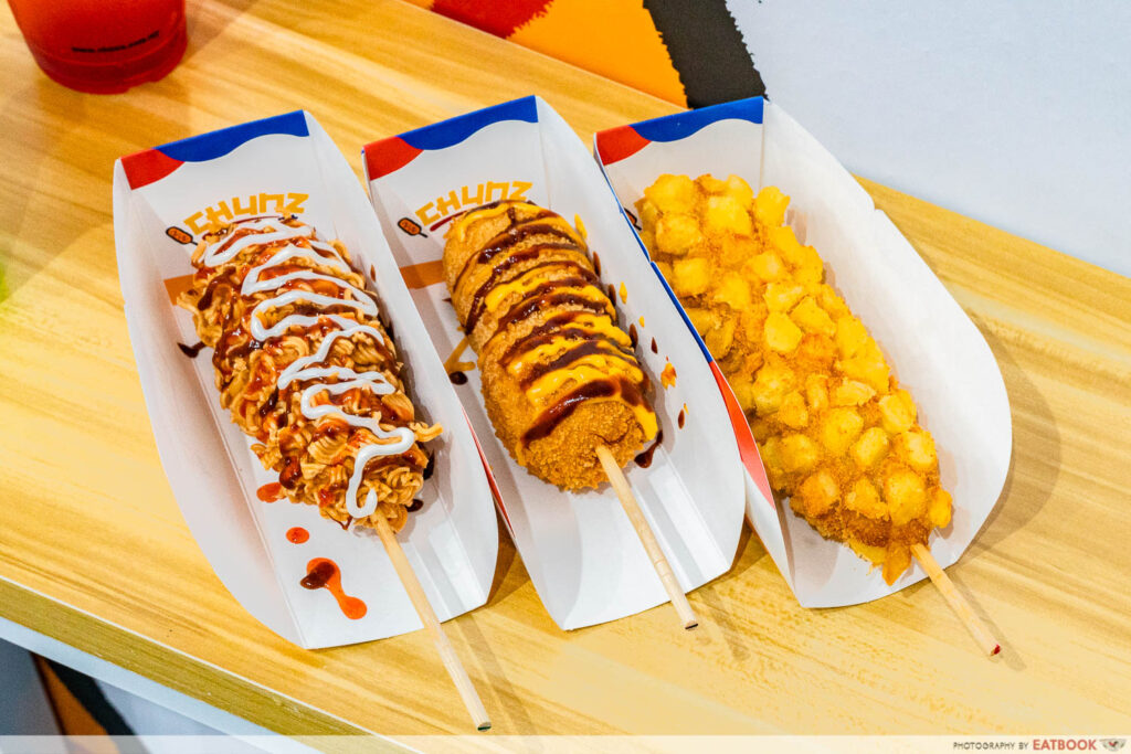 chunz - corn dogs GRID