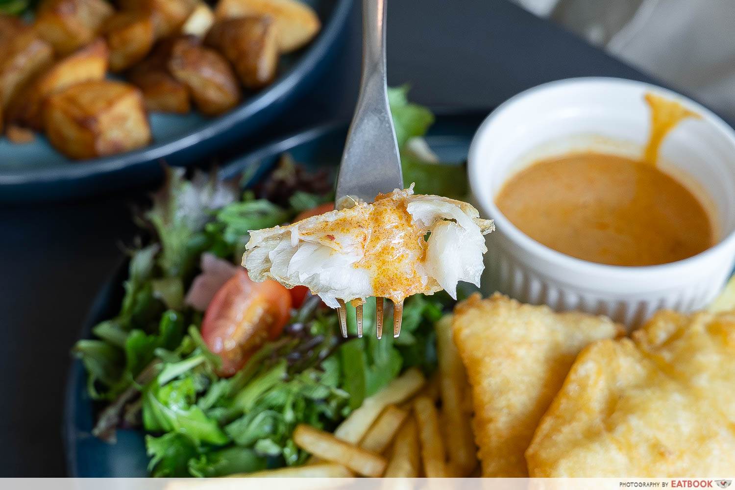 coexist-coffee-co-paya-lebar-laksa-fish-and-chips-fish-interaction