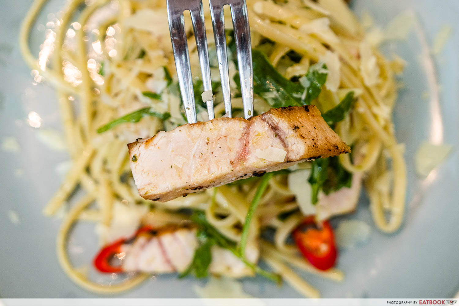 dewgather dew swordfish pasta fish