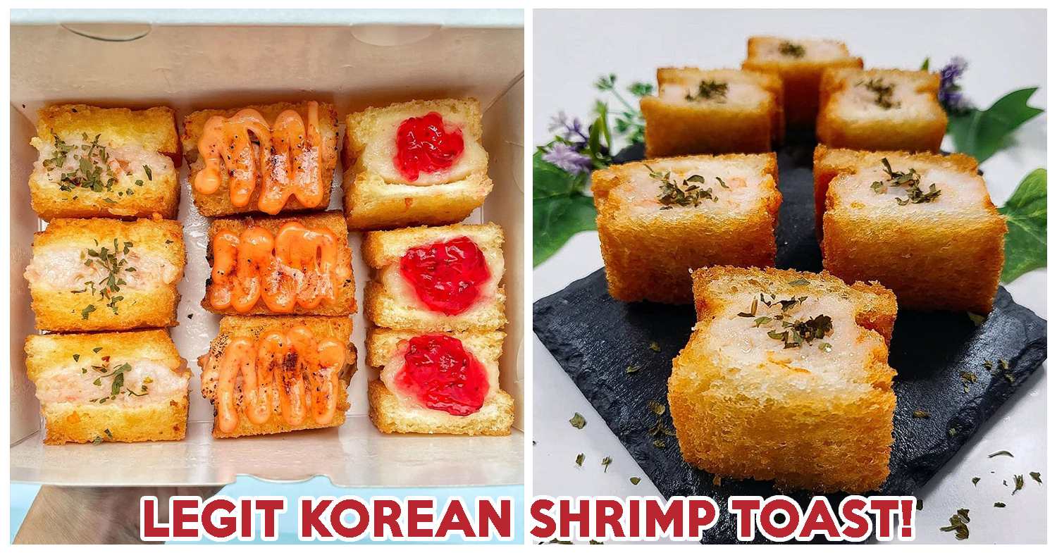 korean shrimp toast menbolah