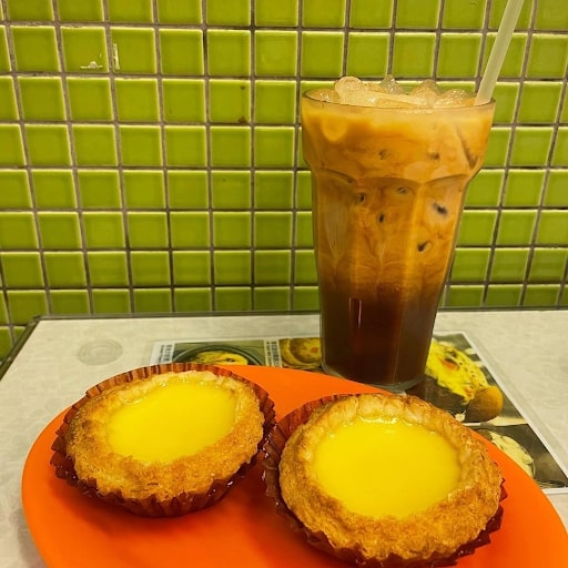 legendary hong kong egg tart and milk tea