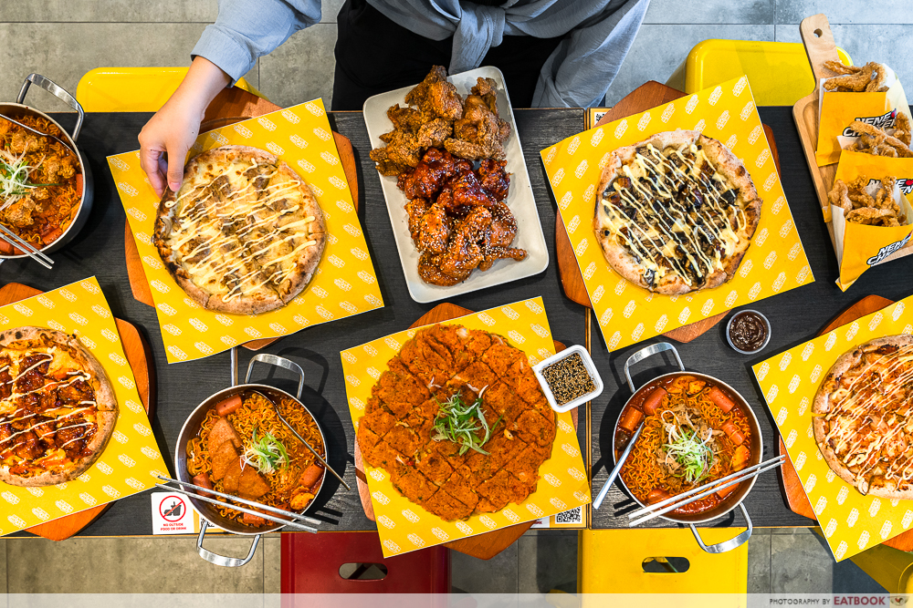 nene chicken - flatlay