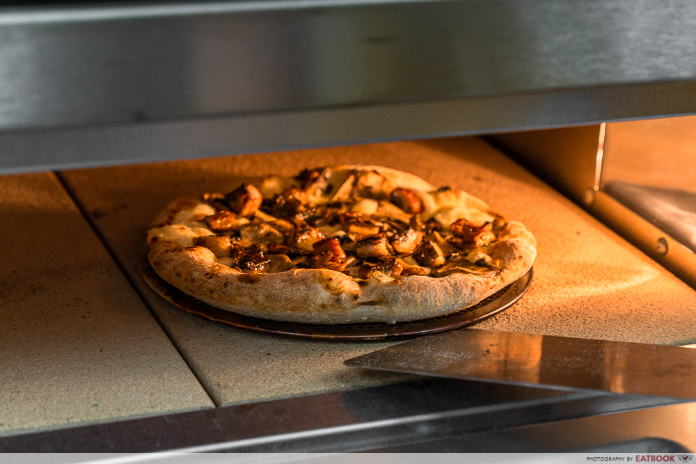 nene chicken - pizza oven