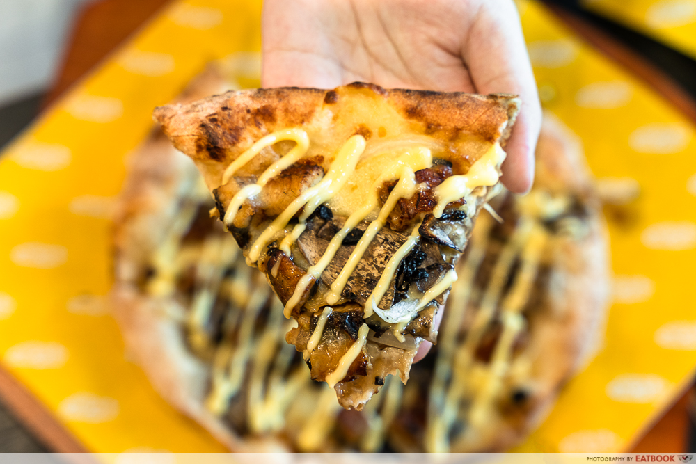 nene chicken - unagi pizza