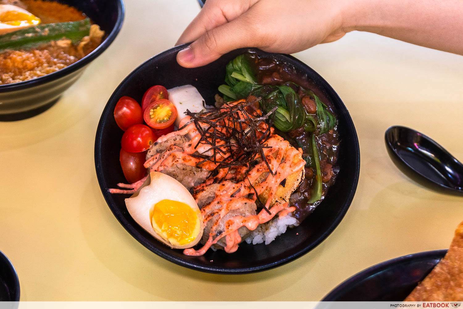 tofully mentaiko rice bowl