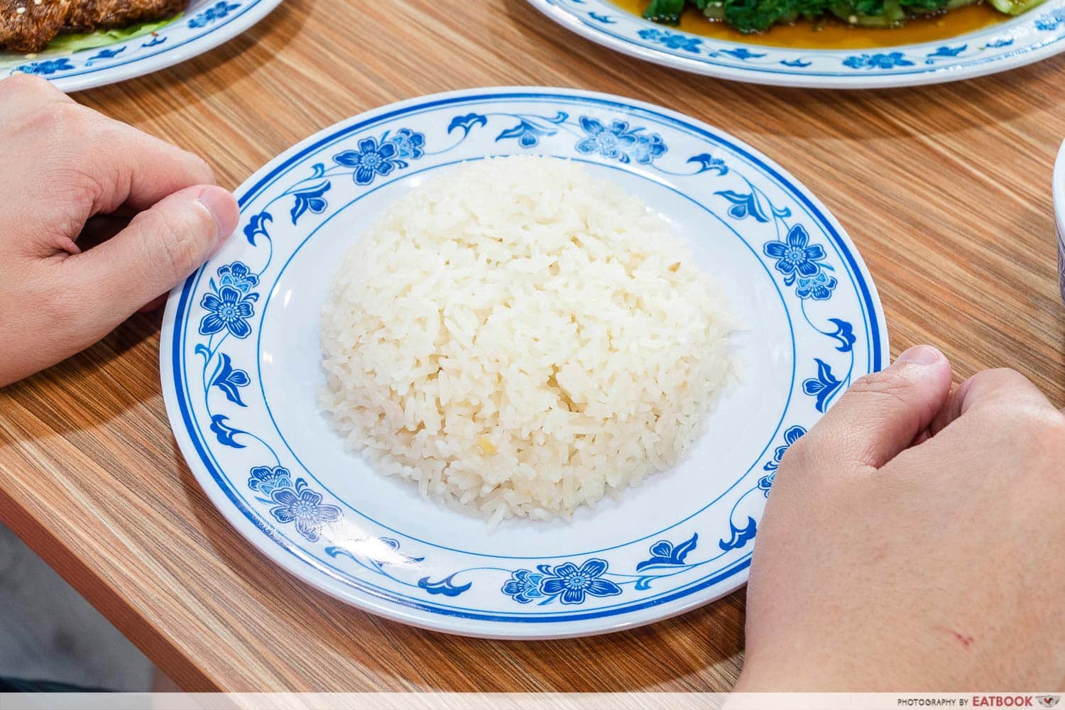 Chicken rice intro shot