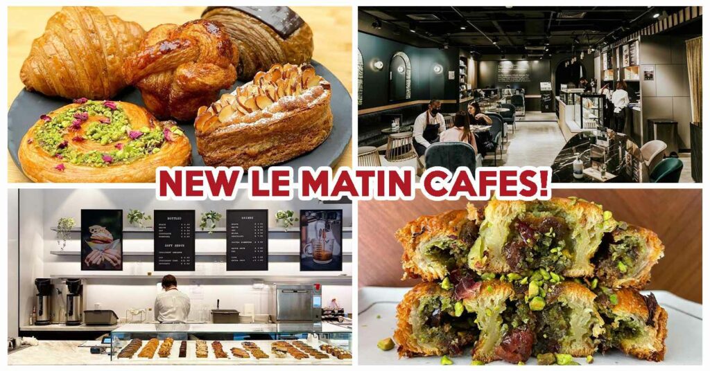 LE MATIN SINGAPORE CAFES COVER