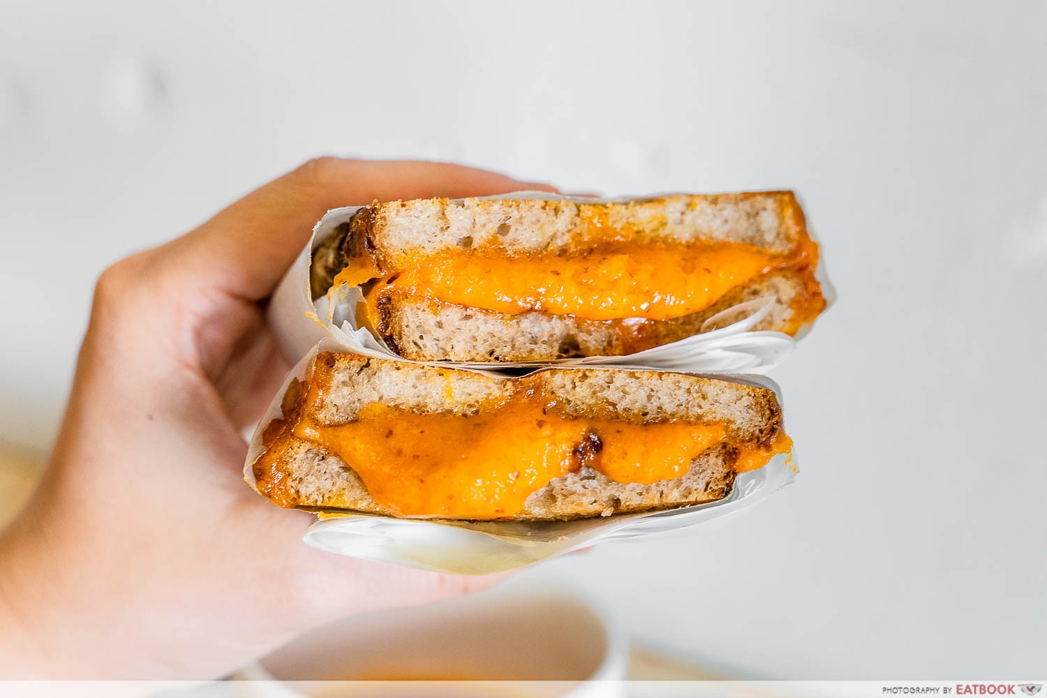 Onda by park bench deli grilled cheese oozing