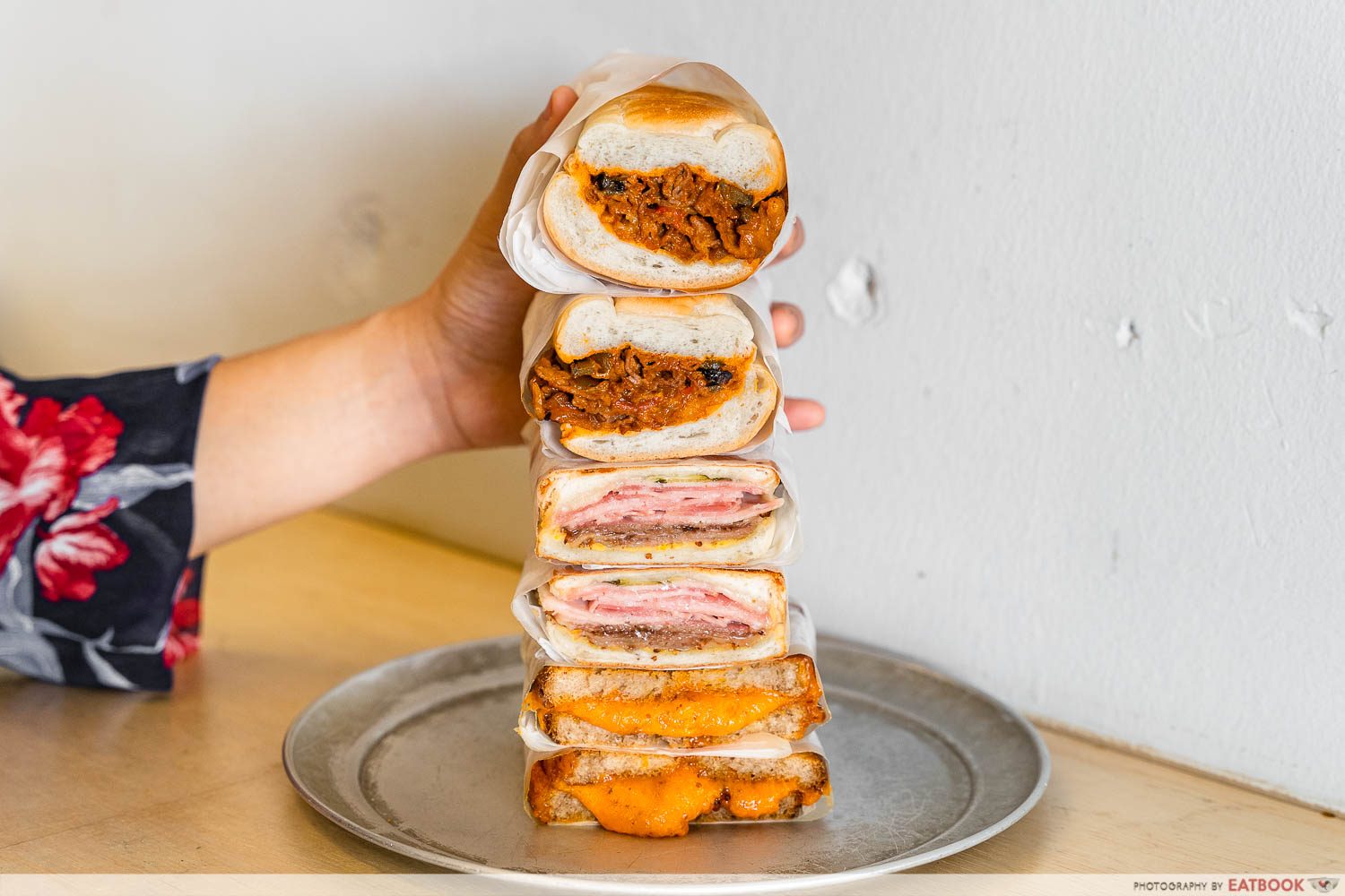 Onda by park bench deli stack sandwich