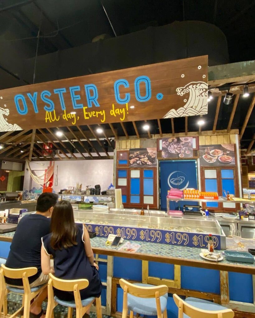 Get 1.99 Oysters At The New Oyster Co Outlet In VivoCity