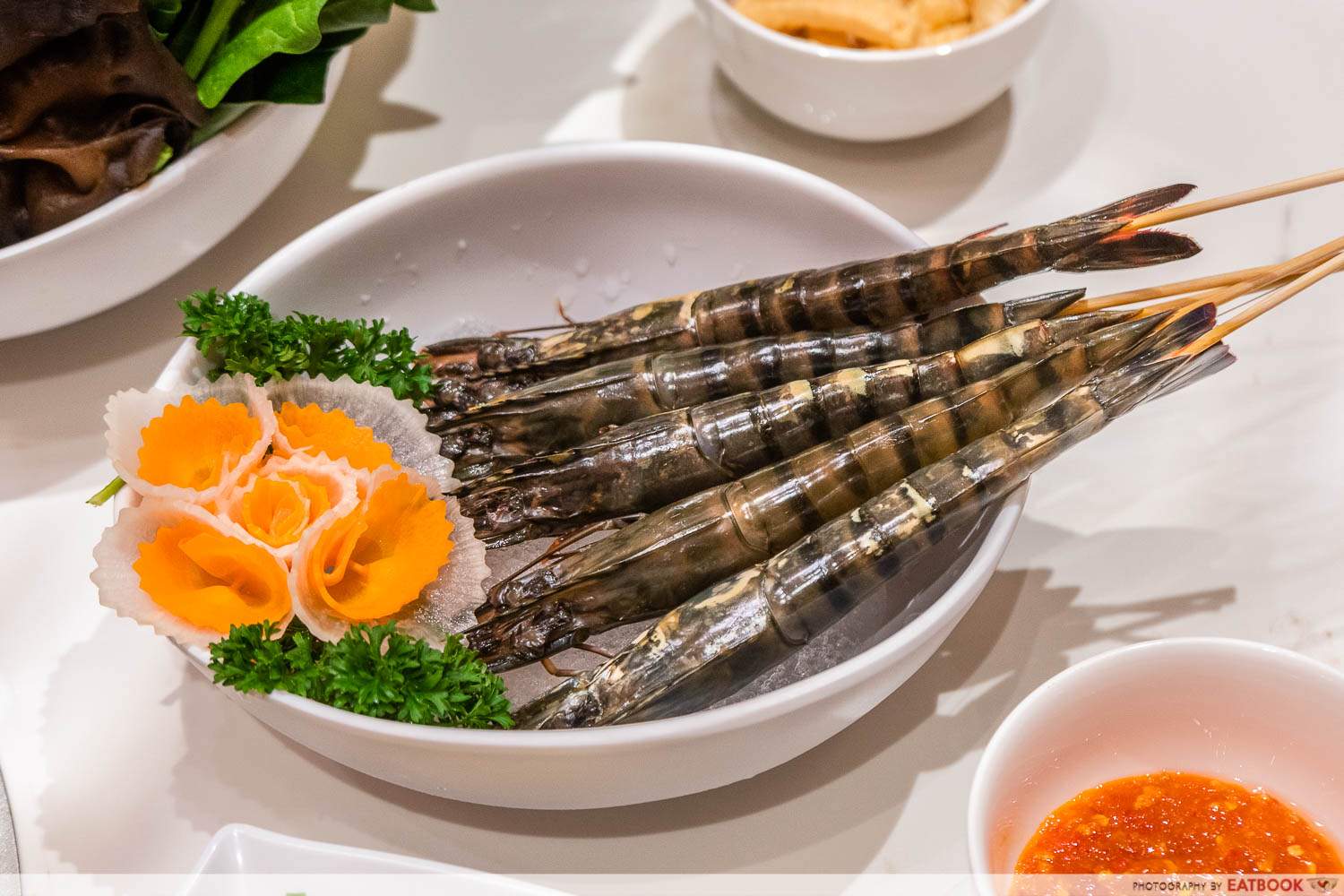 Qi Xiang Hotpot tiger prawns