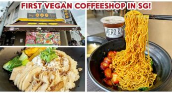 This All-Vegan Coffee Shop In Geylang Sells Meatless “Chicken” Rice, Mala, And Wonton Mee
