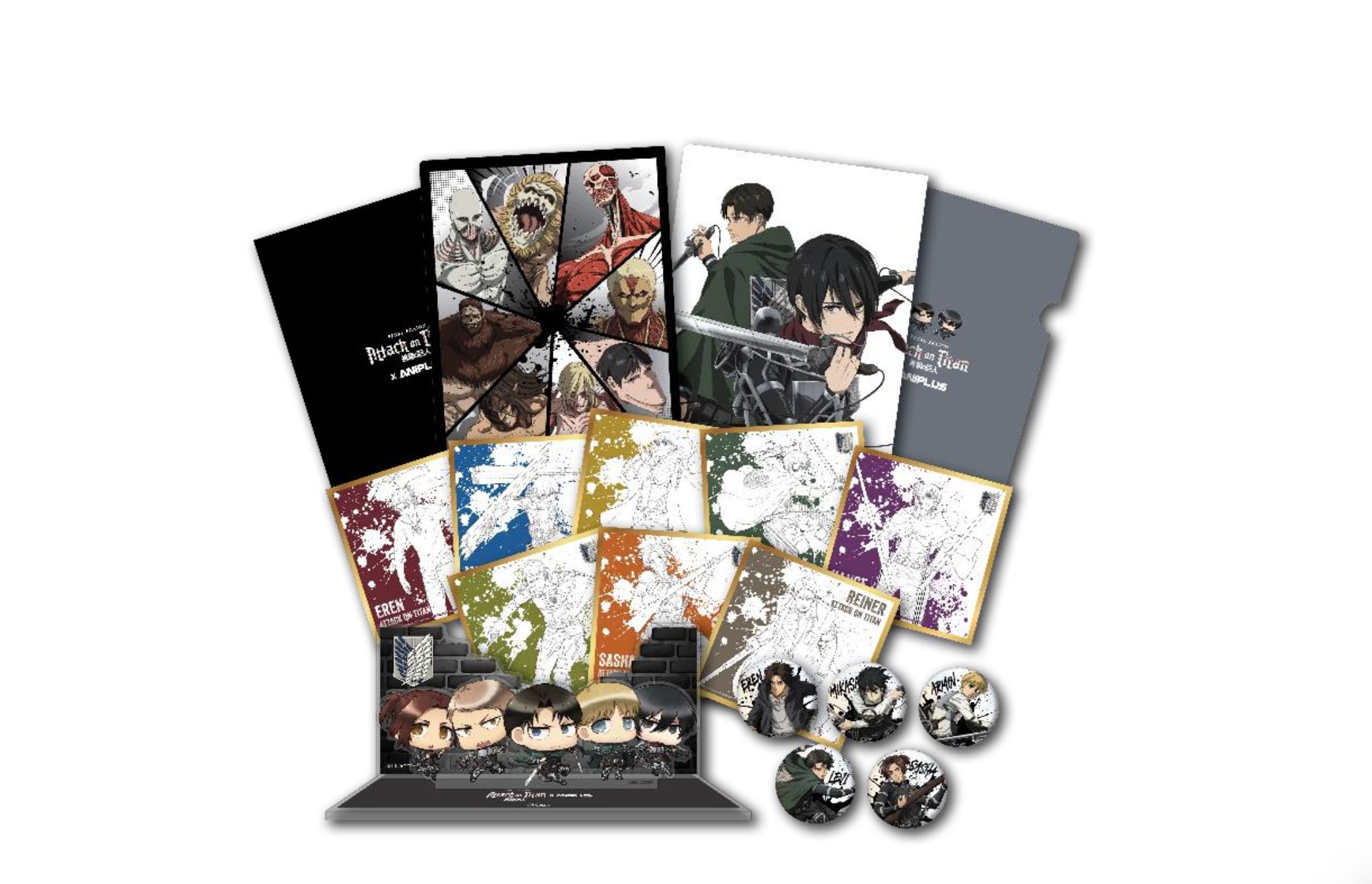 attack on titan merch