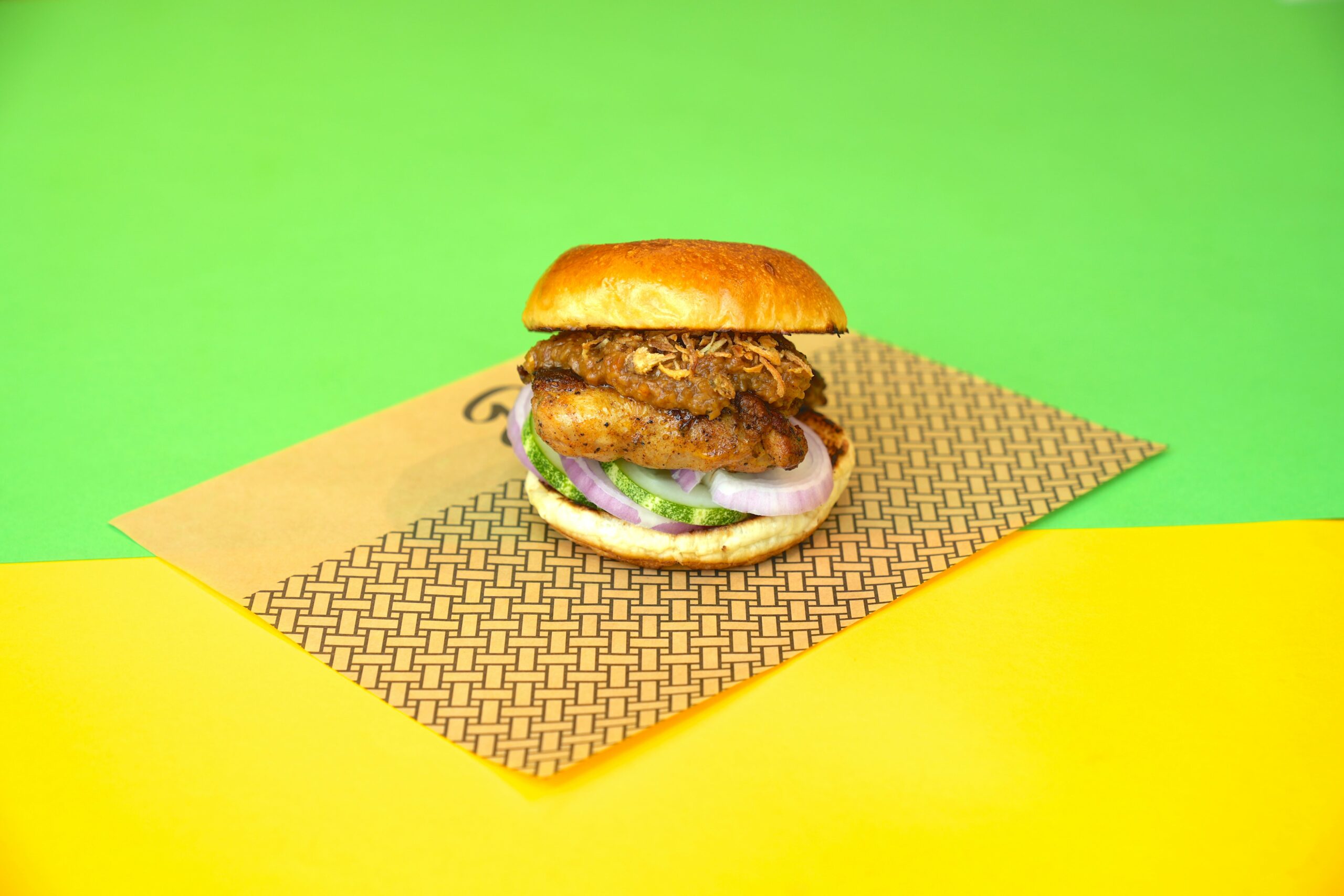 burgs ramadan chicken satay burger