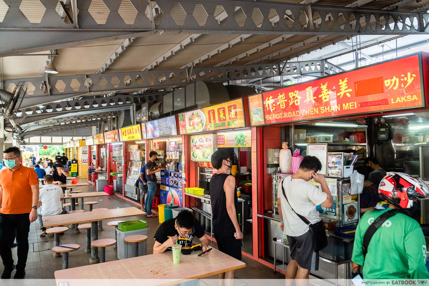 depot road zhen shan mei laksa ambience