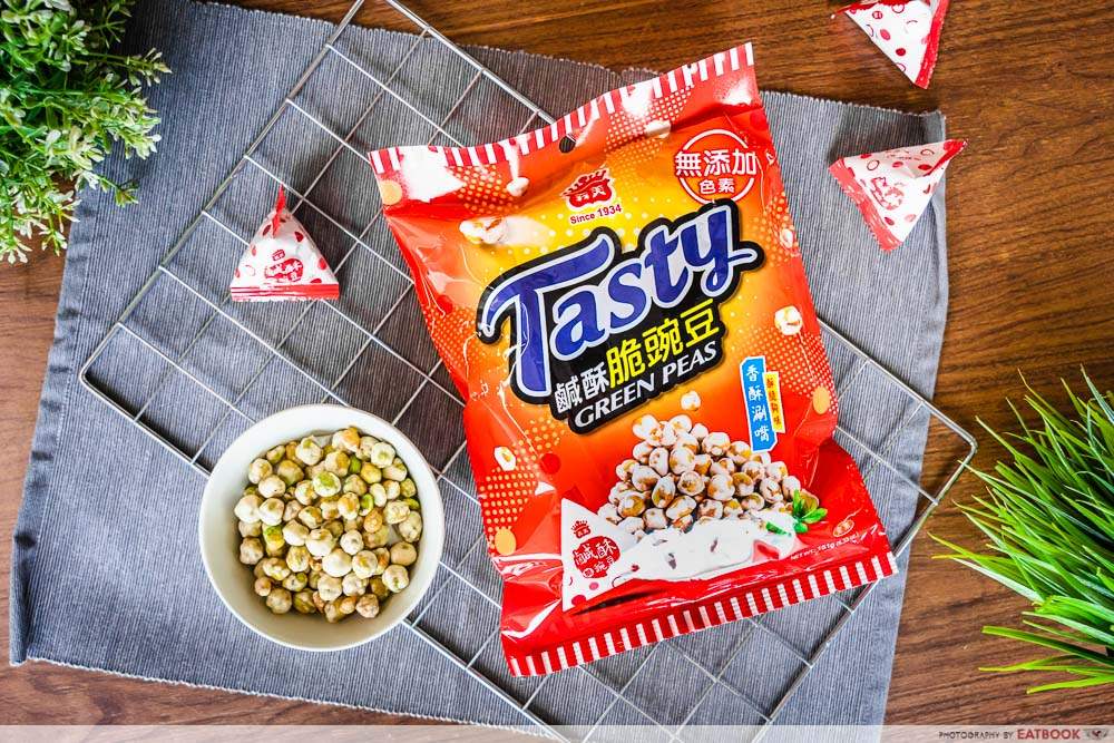 fairprice pea snack taiwanese