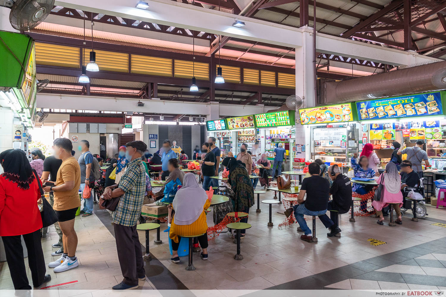 geylang hamid's briyani ambience