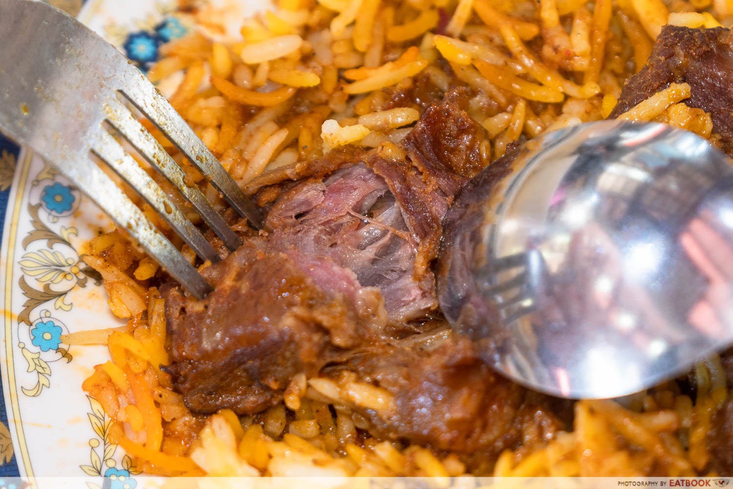 geylang hamid's briyani - mutton interaction