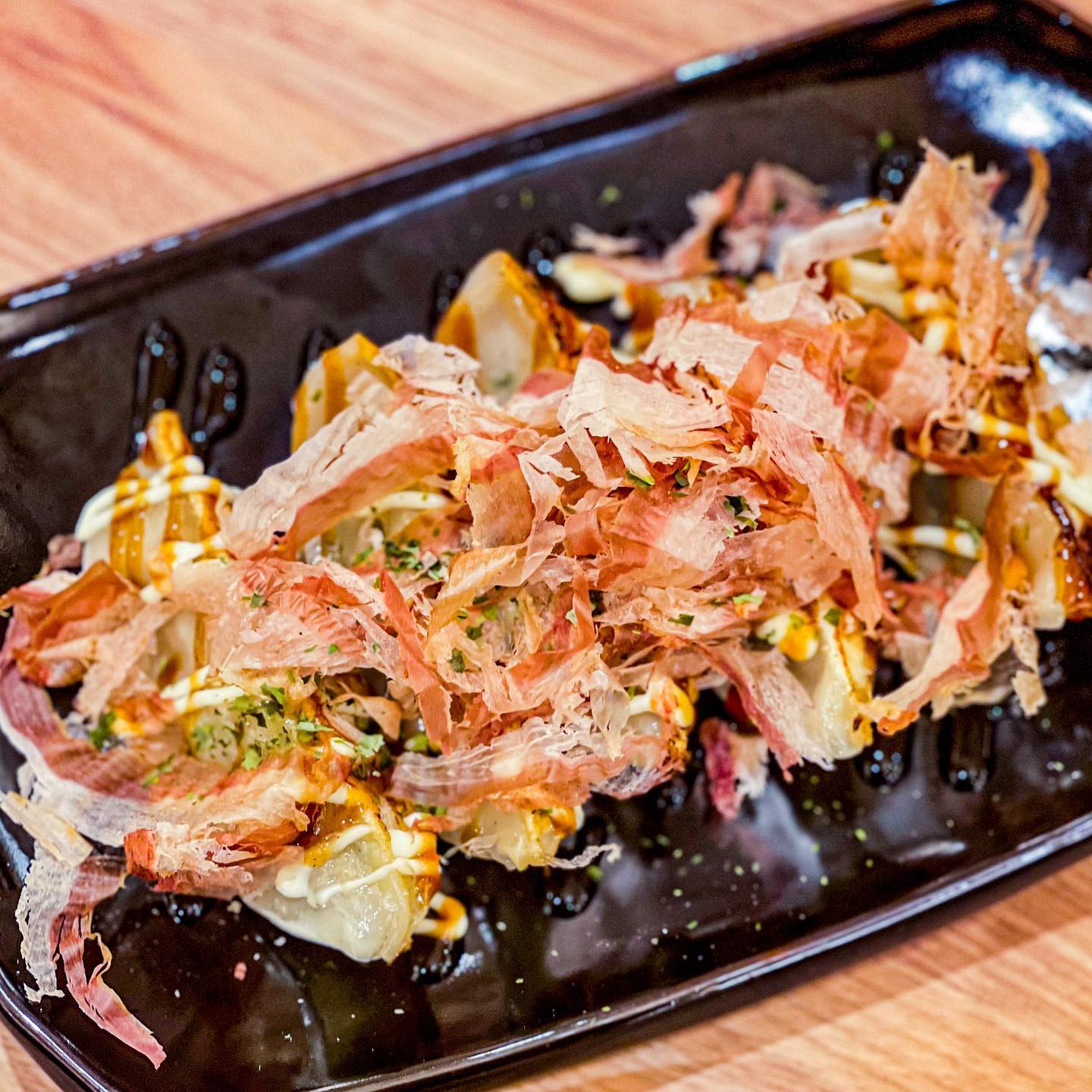 kiwami gyoza buffet - okonomiyaki gyoza