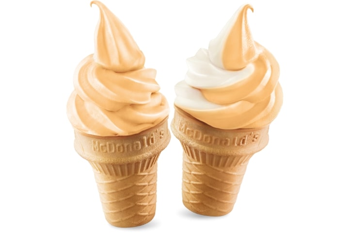 mcdonalds yubari melon soft serve