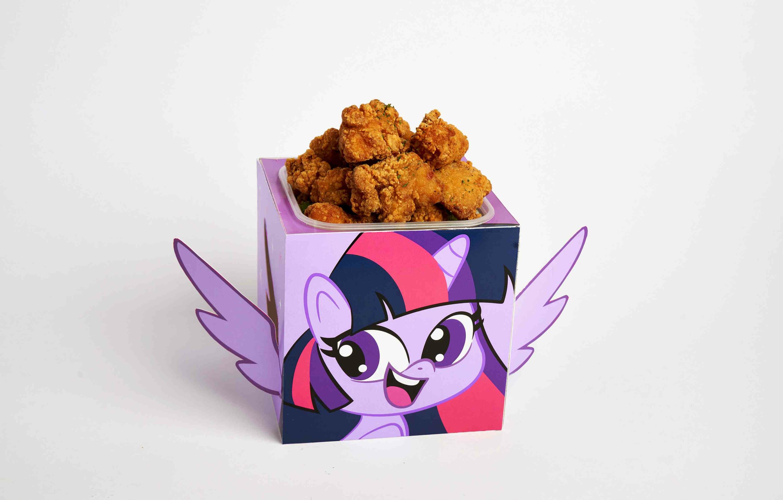 my little pony x kumoya cafe Karaage Chicken With Soy Garlic Glaze