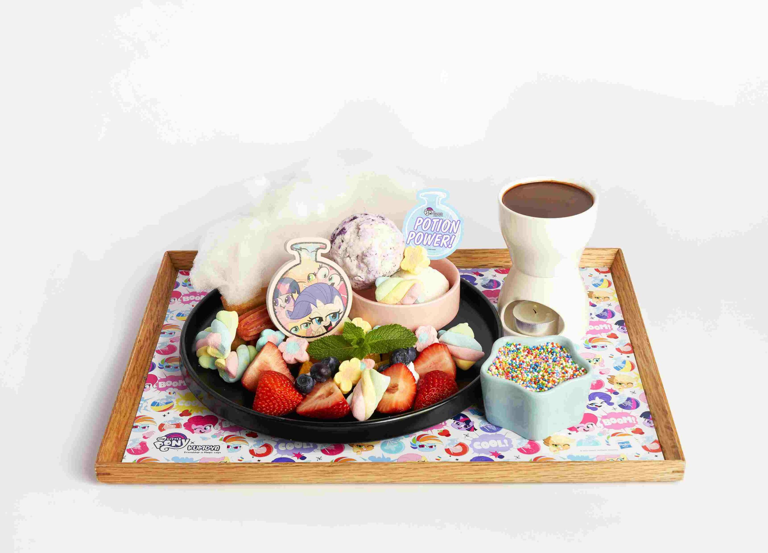 my little pony x kumoya cafe You Are Magical! The Churros Chocolate Fondue Set