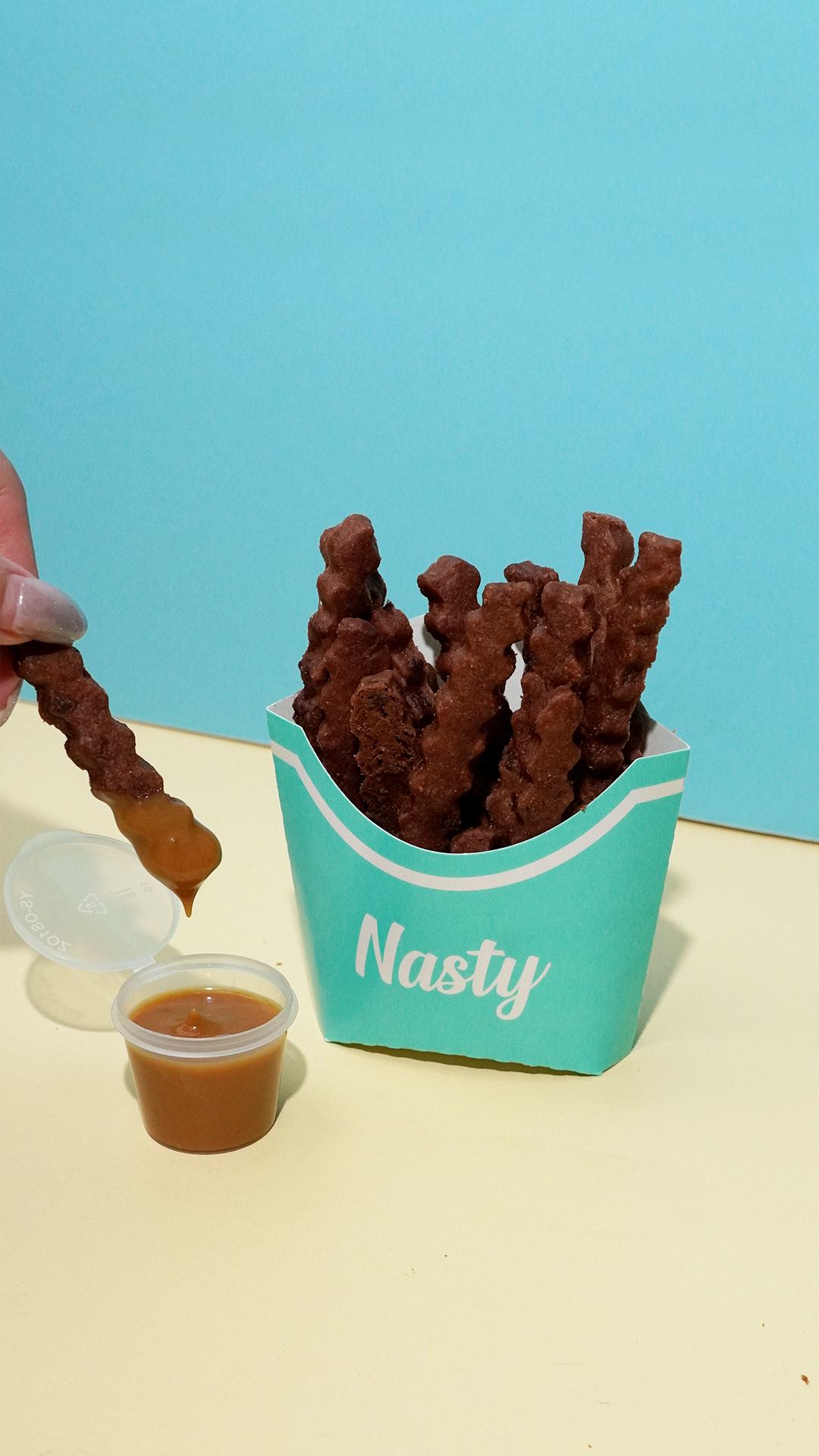 nasty cookie Chocolate Fries + Curry