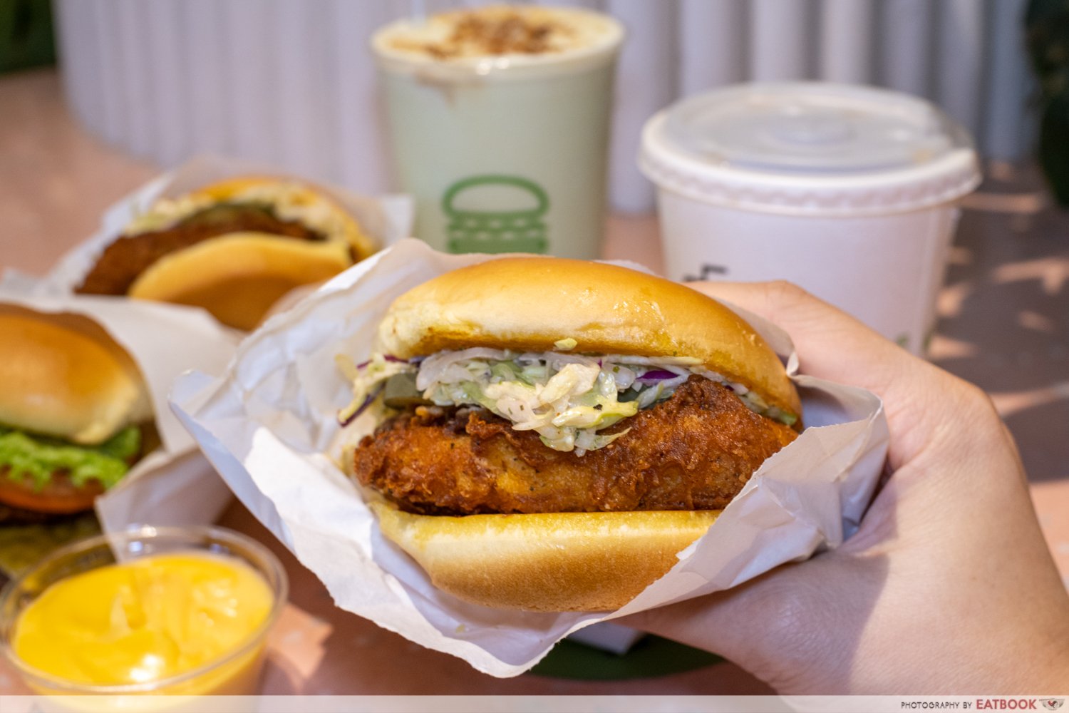 shake shack burger chicken