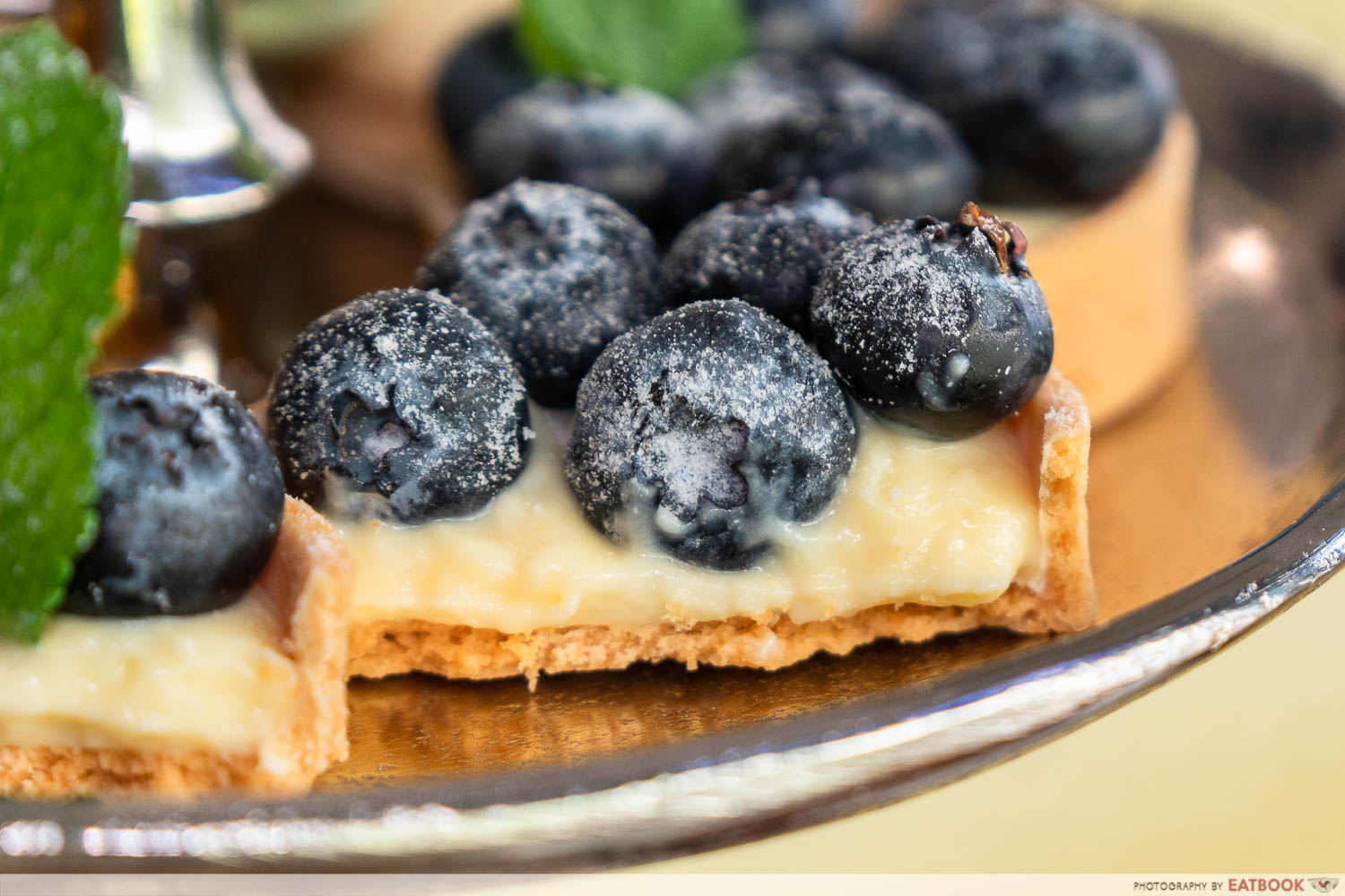 the wonderment collective blueberry tarts cross section