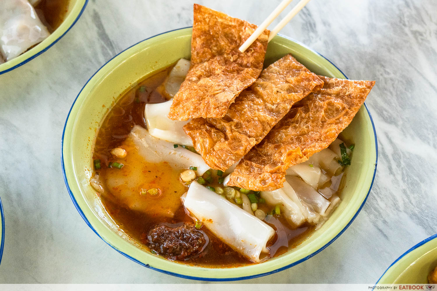 wan fen chee cheong fun - plain with zhai er