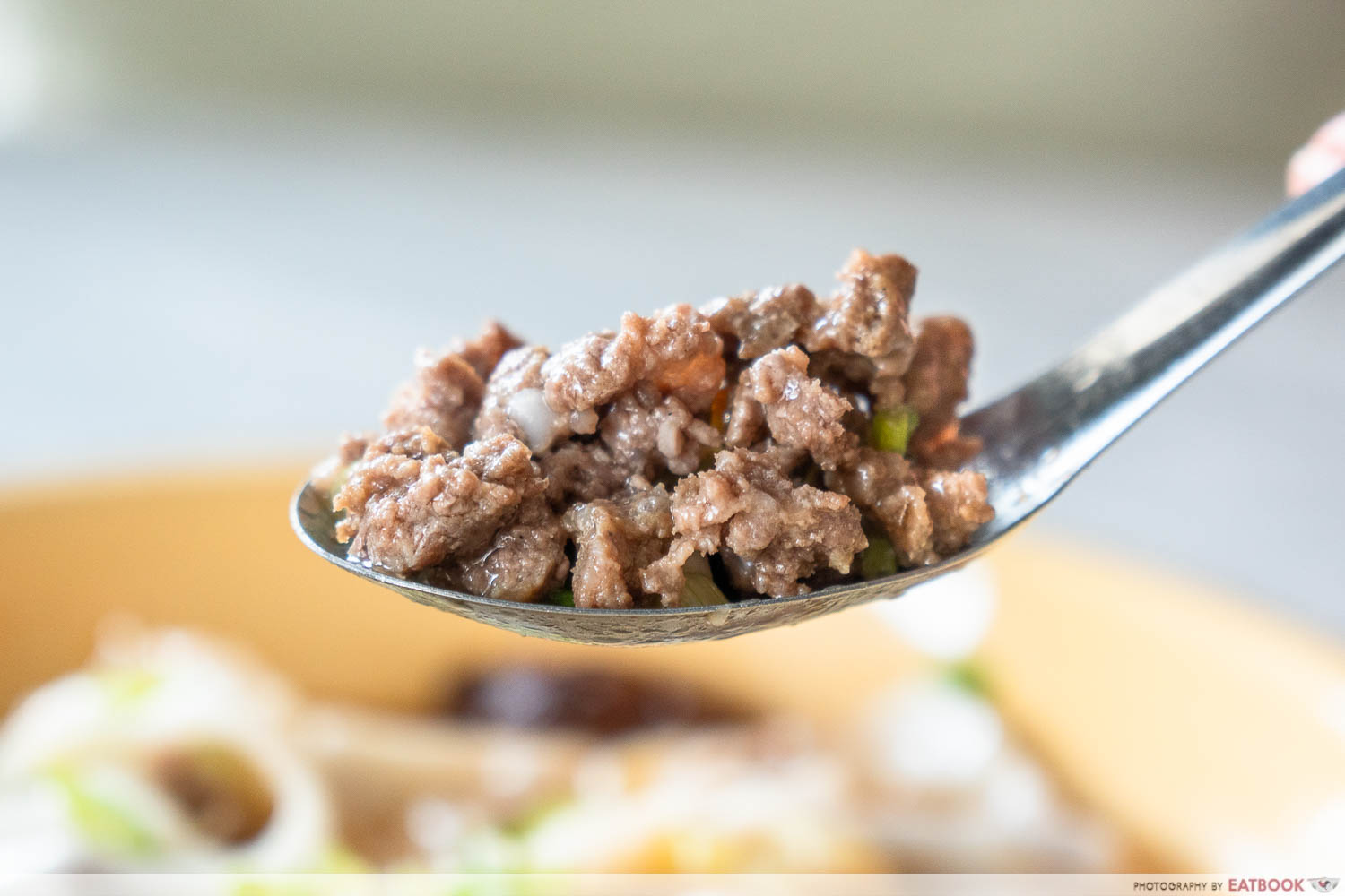 wan fen chee cheong fun - wagyu mince