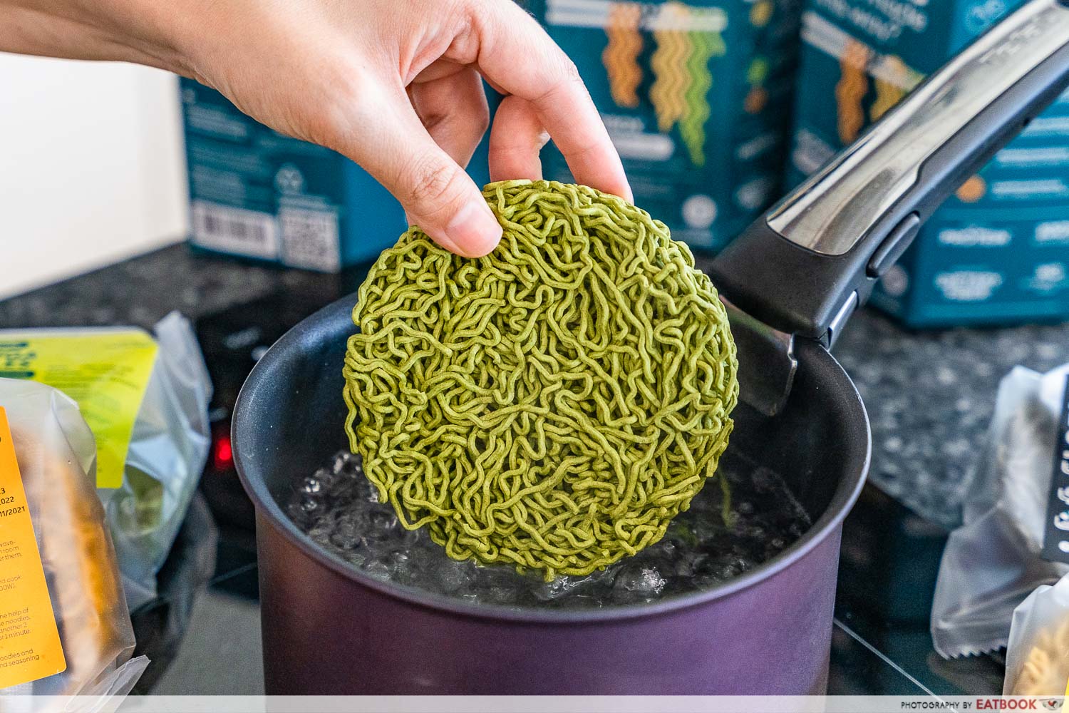 whatif foods - moringa noodles cooking