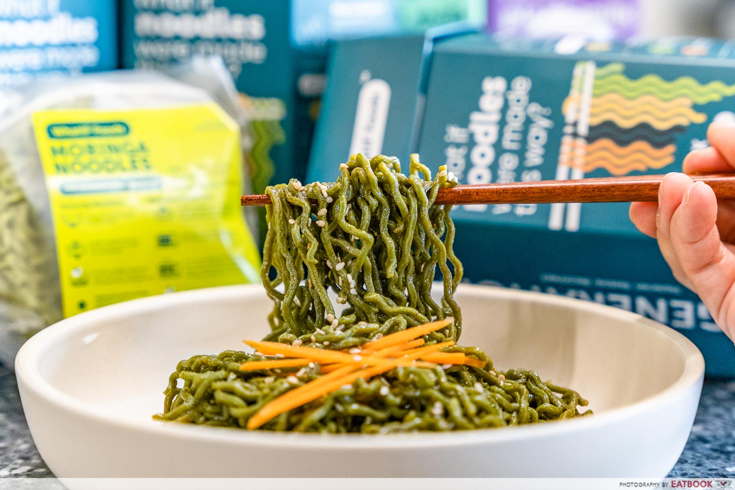 whatif foods - moringa noodles interaction