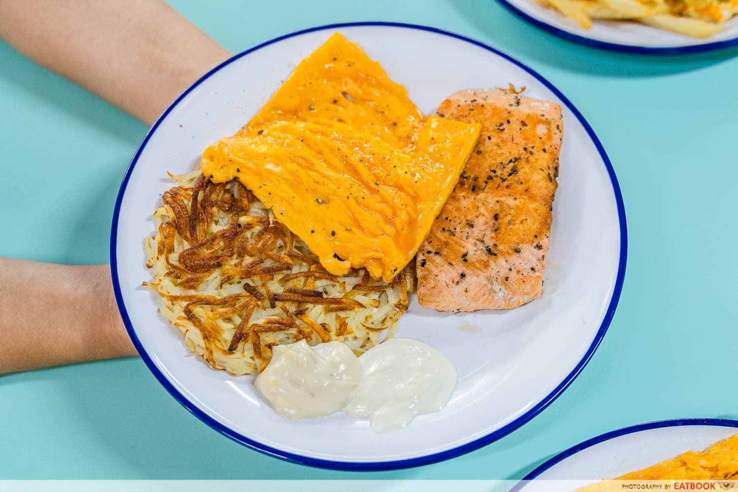 Rosti with Norwegian Salmon