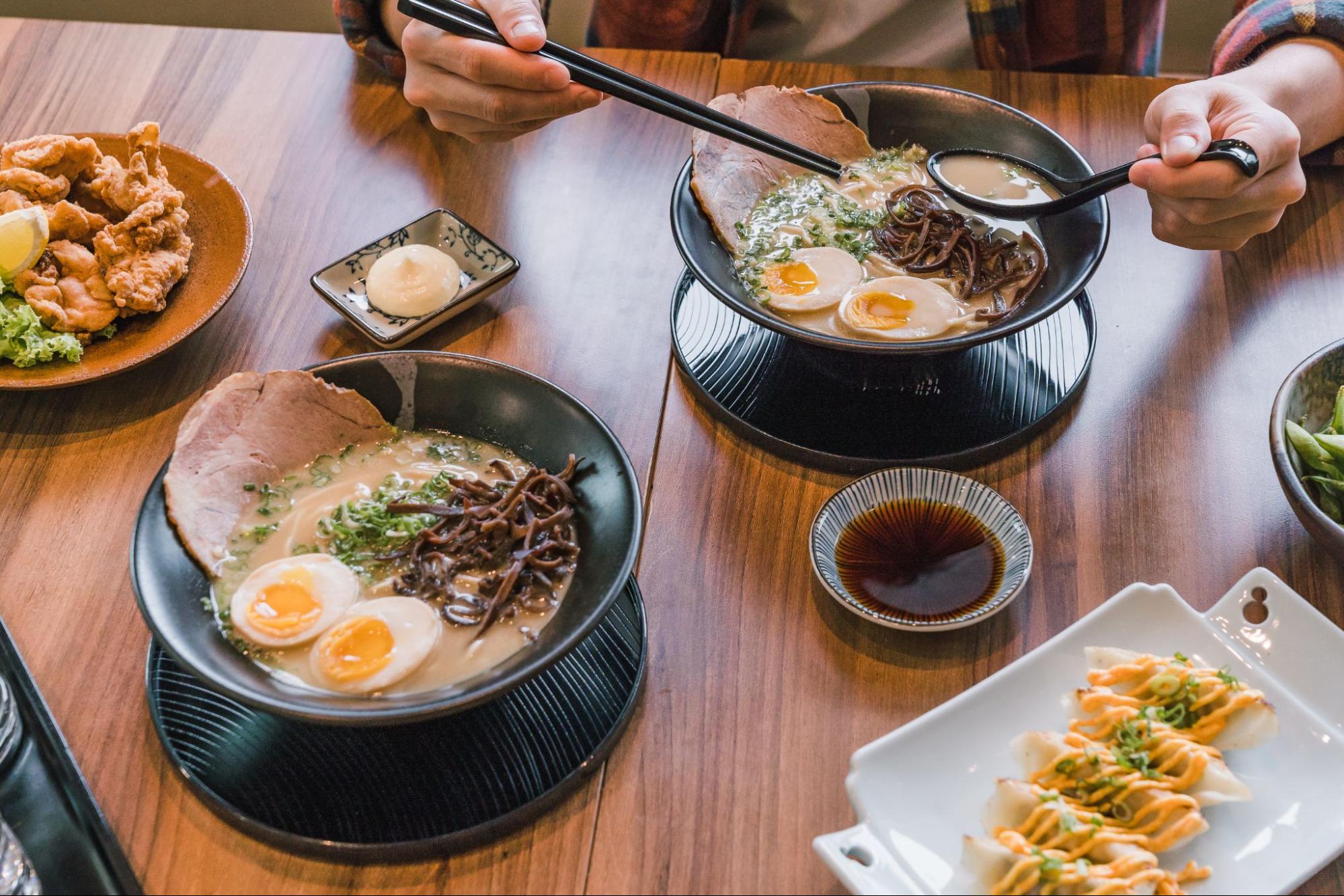 affordable food places - ramen champion