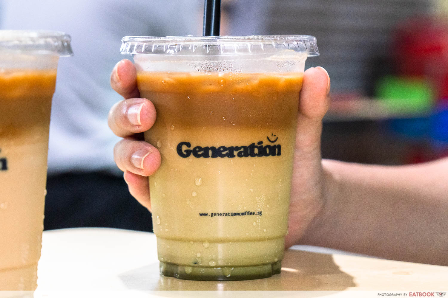 generation coffee dirty matcha intro shot