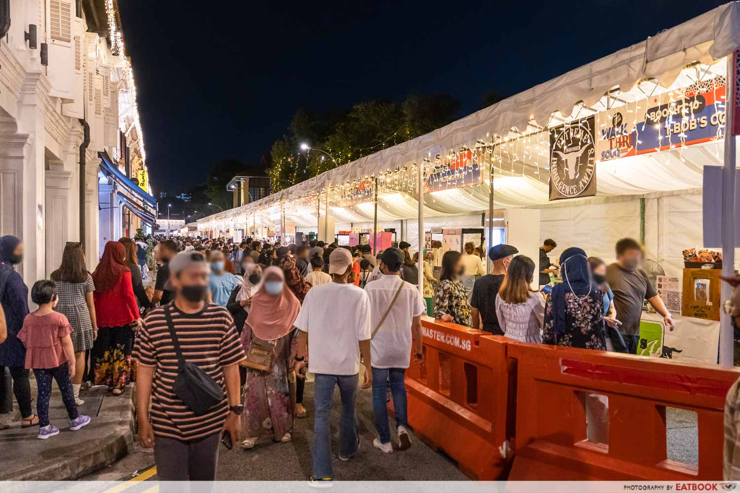 geylang bazaar night time 2022