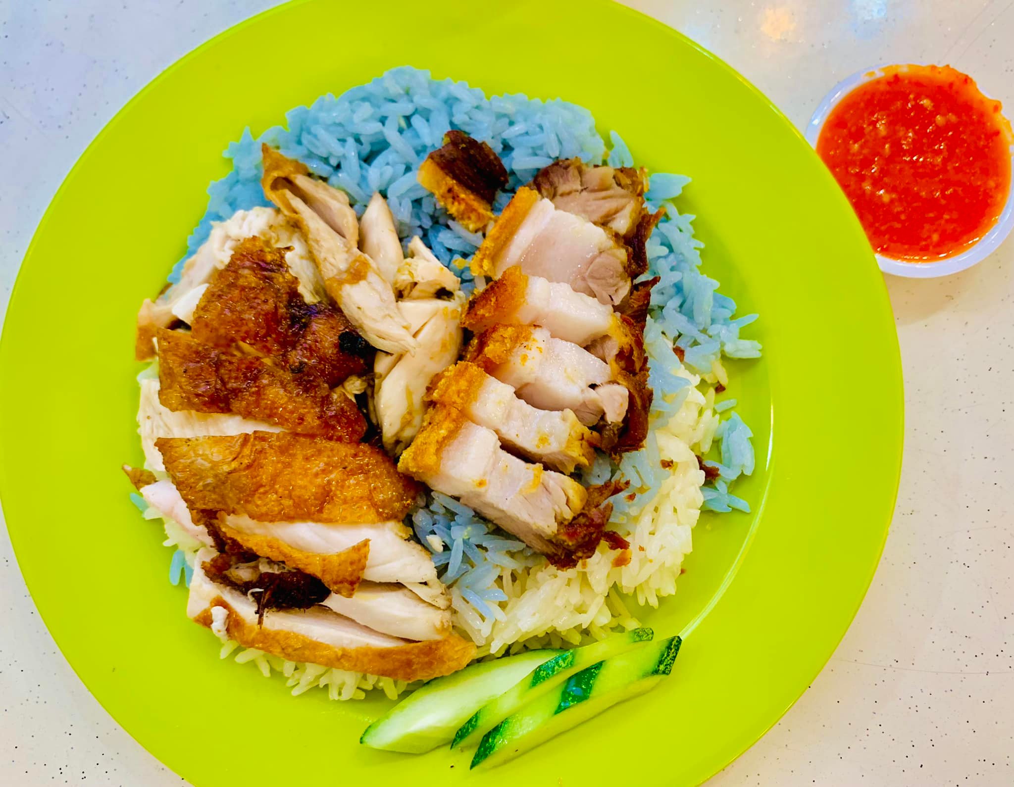 ho ma roasted chicken rice