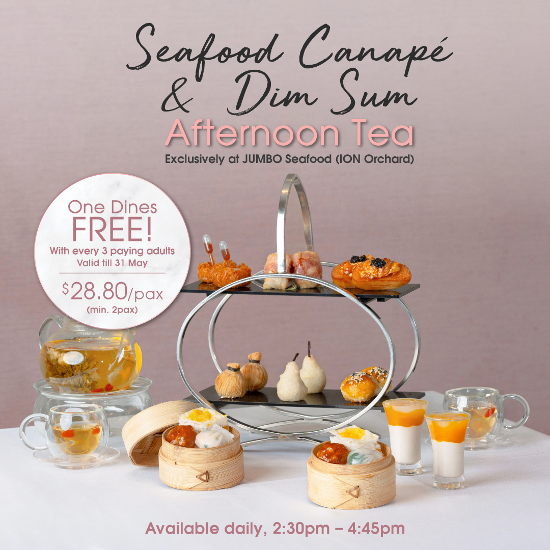 jumbo seafood high tea poster